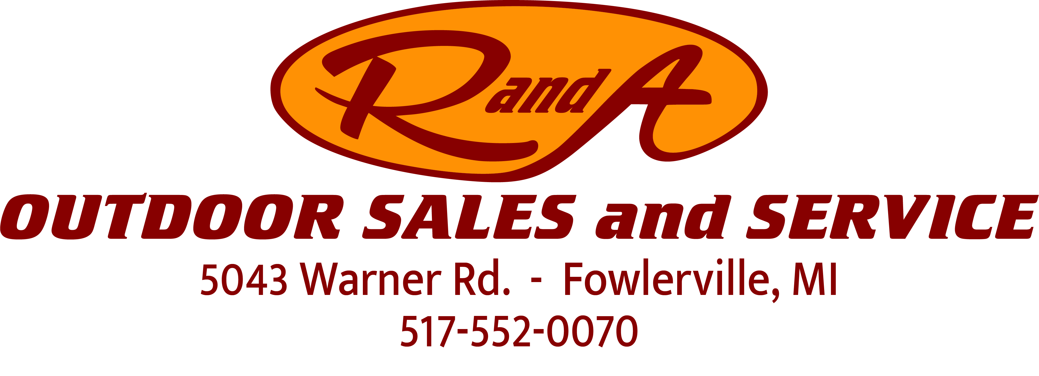 R&A Outdoor Sales and Service Logo